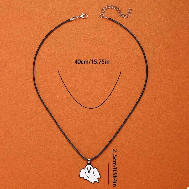 Halloween Ghost Pendant Necklace - GiFTiFY