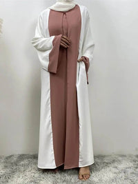 Luxury Two-Piece Abaya Dress