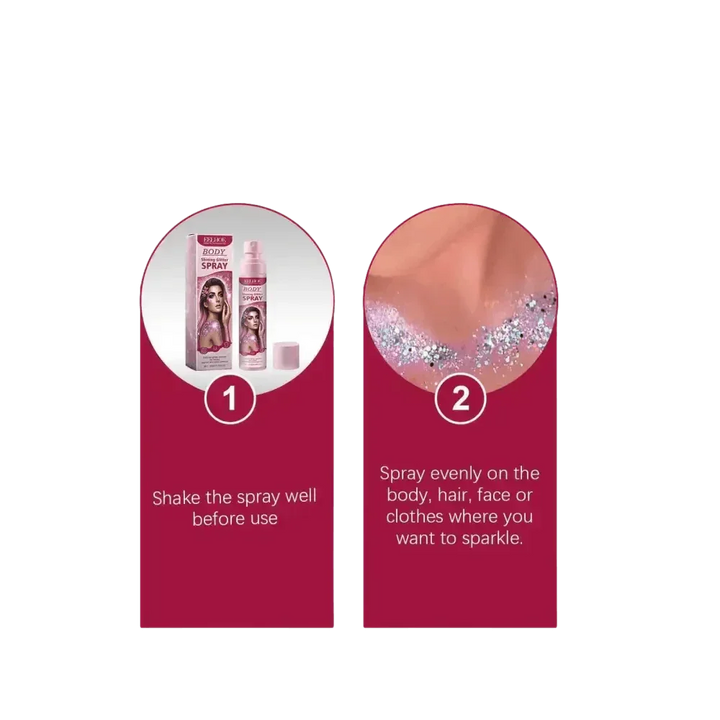 Eelhoe Stage Makeup Glitter Long Lasting Highlighter Spray - GiFTiFY
