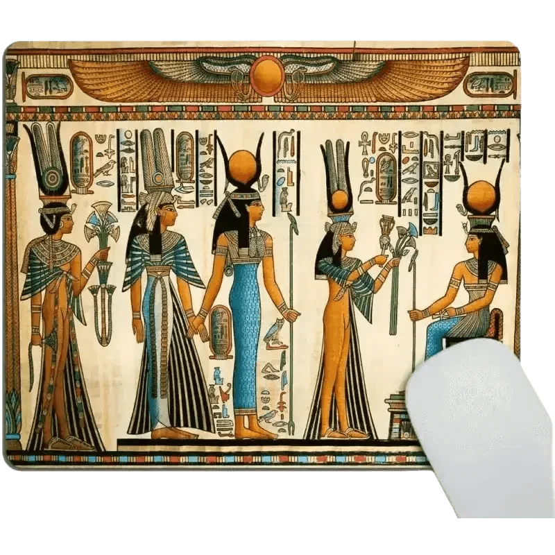 ancient egypt pharaoh mouse pad - GiFTiFY