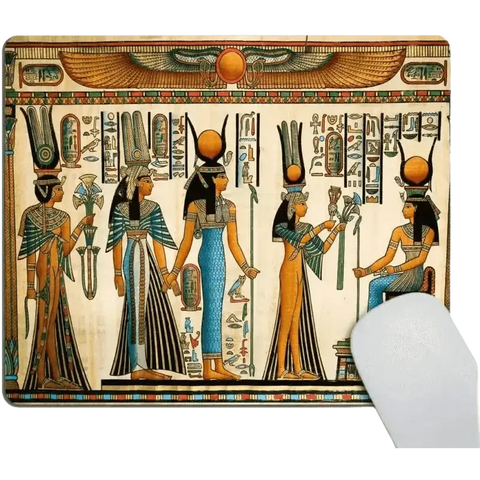 Egyptian Mouse Pad Queen Nefertari Papyrus - GiFiFY