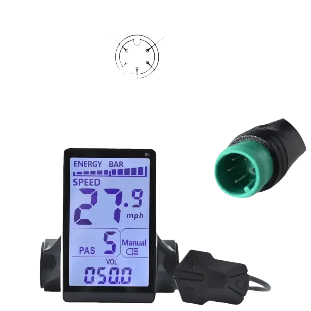Electric Bicycle Colorful Display Speedometer Electric Bicycle Colorful Display by Mcezdy Official Store