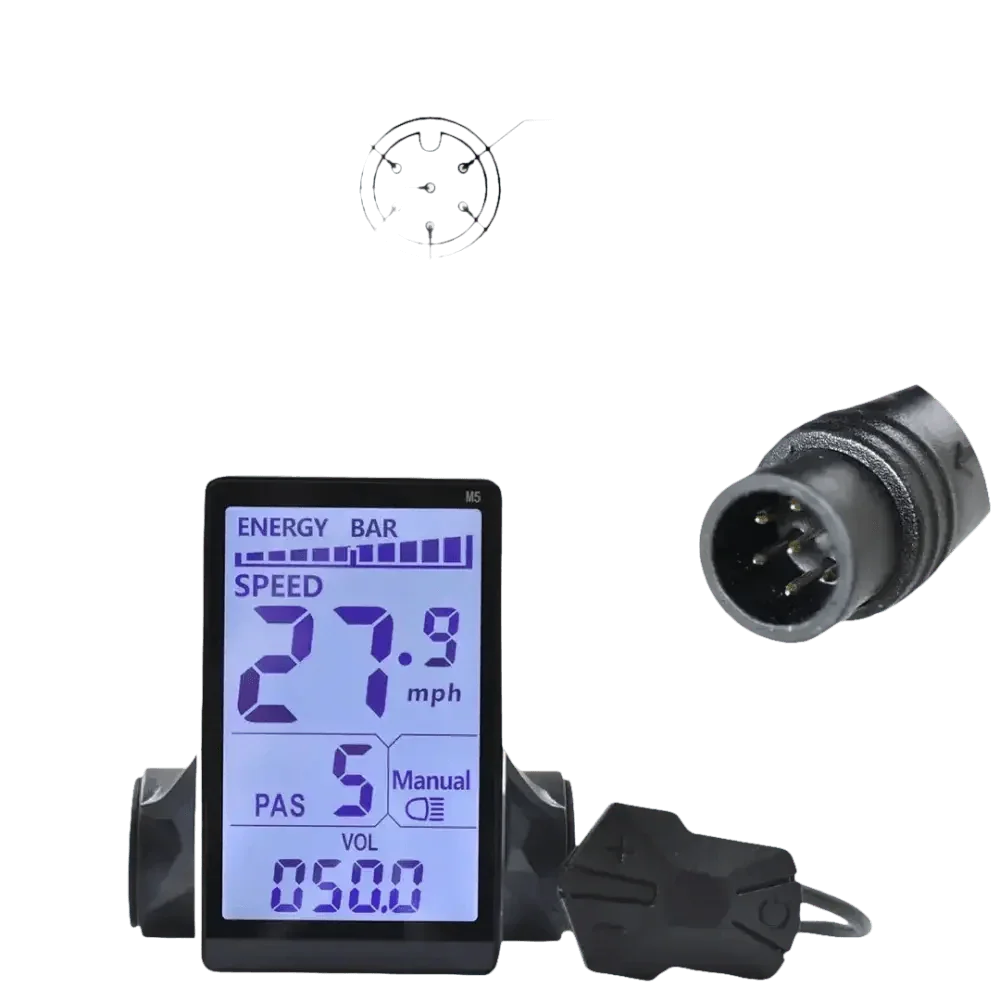 Electric Bicycle Colorful Display Speedometer Electric Bicycle Colorful Display by Mcezdy Official Store