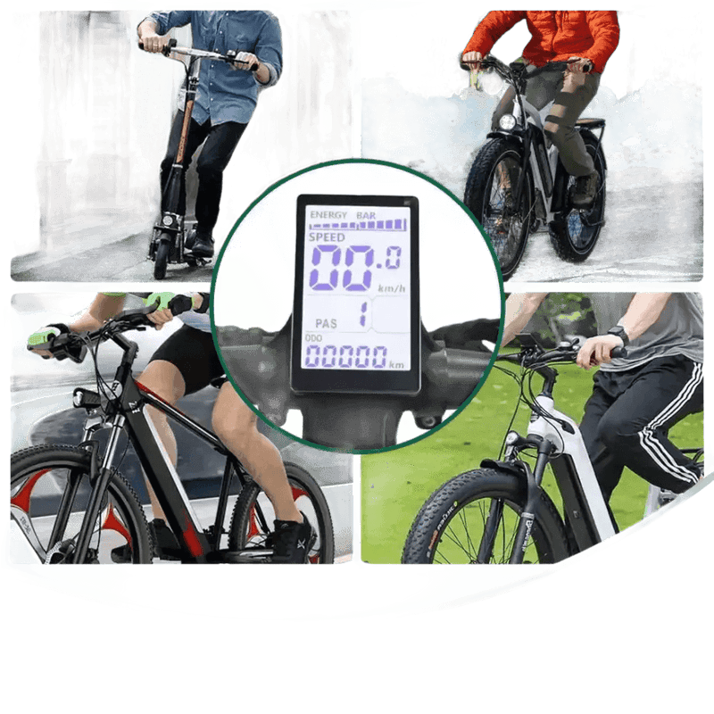 Electric Bicycle Colorful Display Speedometer Electric Bicycle Colorful Display by Mcezdy Official Store