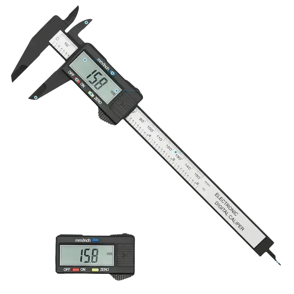 Electronic Digital Caliper with Jaws Digital Caliper by Shenzhen Lefavor tool's Store