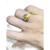 Emerald Green Moissanite Ring - GiFTiFY