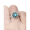 Emerald Green Moissanite Ring - GiFTiFY