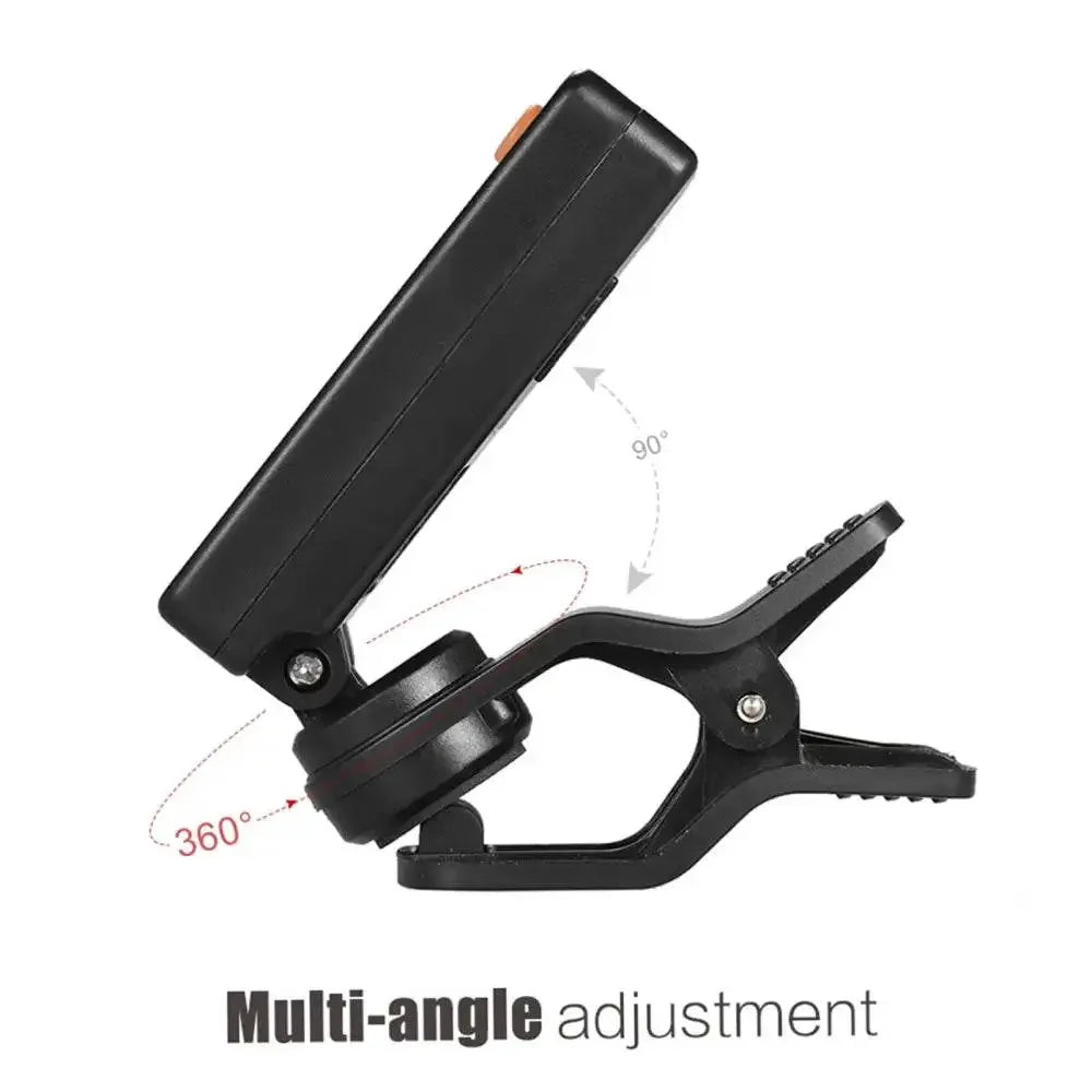 ET-31V Multi-function Clip-on Tuner Automatic Tuning Mode for Violin Viola Cello Double Bass Chromatic with LCD Display - GiFTiFY