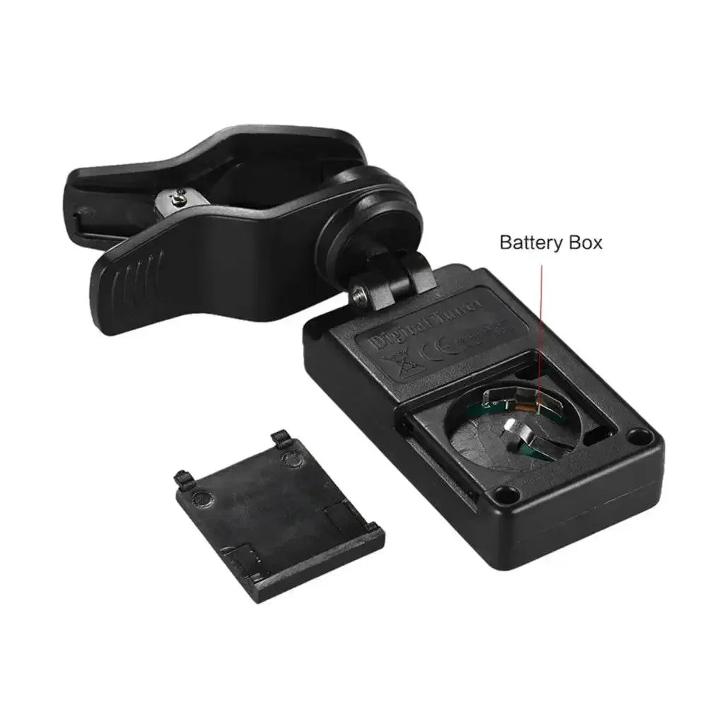 ET-31V Multi-function Clip-on Tuner Automatic Tuning Mode for Violin Viola Cello Double Bass Chromatic with LCD Display - GiFTiFY