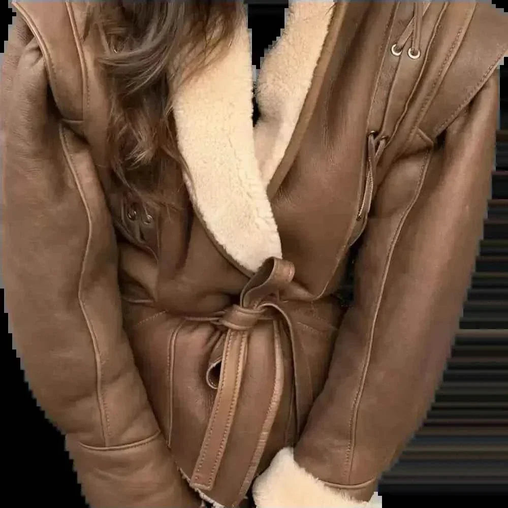 European And American Women's Clothing Suede Jacket - GiFTiFY