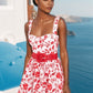 Red Vineyard Mini Dress
