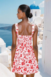 Red Vineyard Mini Dress - GiFTiFY