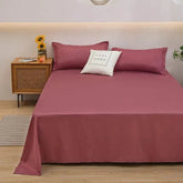 Solid Color Flat Bed Sheet - GiFTiFY