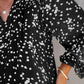 Plus Size Notched Neck Smocked Blouse - GiFTiFY