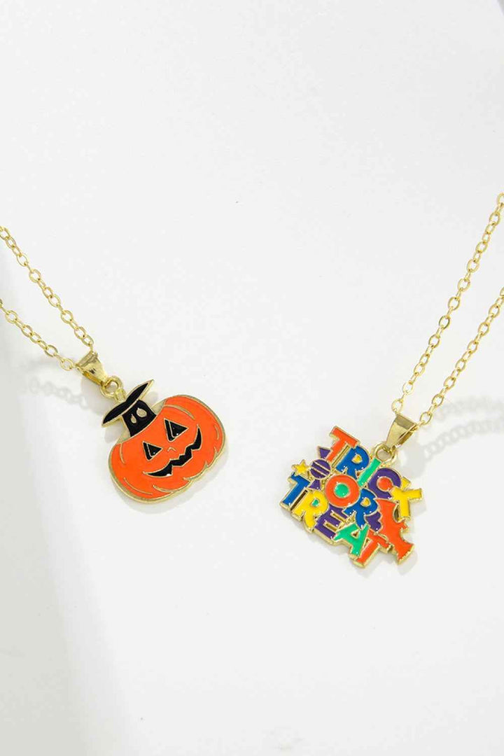 Two-Piece Halloween Theme Necklace Set - GiFTiFY