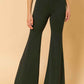 COUNTDOWN THE HOURS WOVEN FLARED PANTS