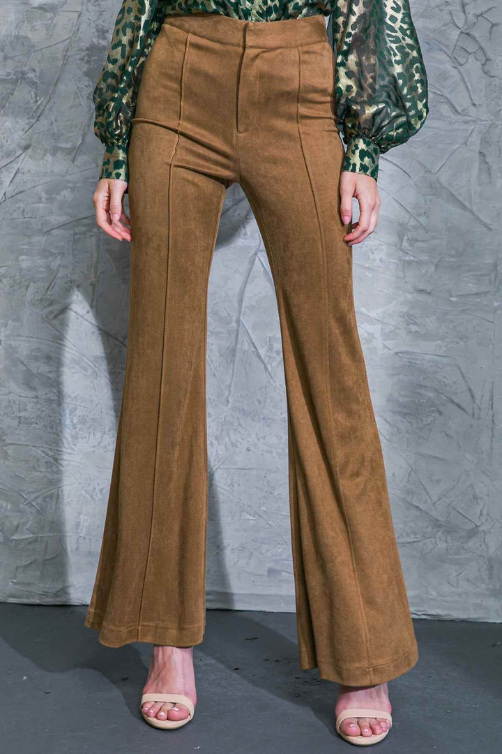 BREEZY BEAUTY SUEDE PANTS - GiFTiFY
