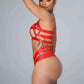 Fasheabe Feeling Sexy Teddy Set - Red