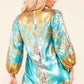 Fasheabe Sequin Pattern Shift Mini Dress - Multi