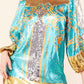 Fasheabe Sequin Pattern Shift Mini Dress - Multi
