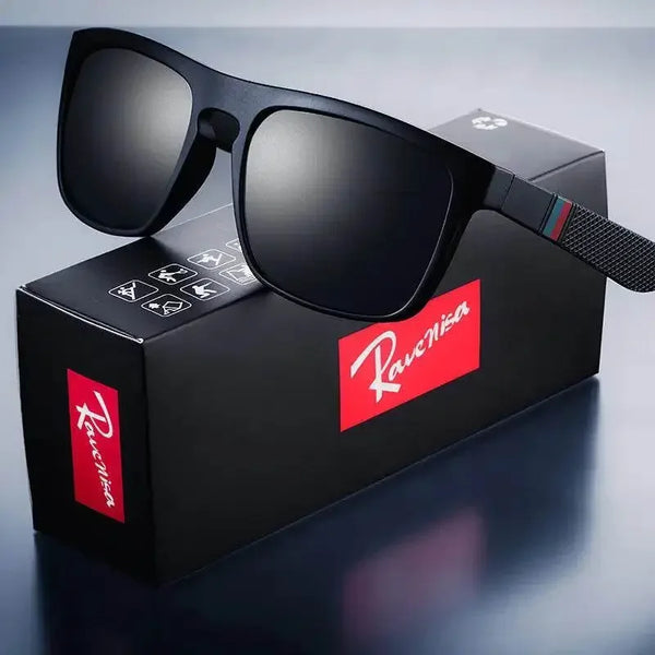 Fashion Square Vintage Polarized Sunglasses Men Women Retro Driving Fishing Sun Glasses UV400 Eyewear - GiFTiFY