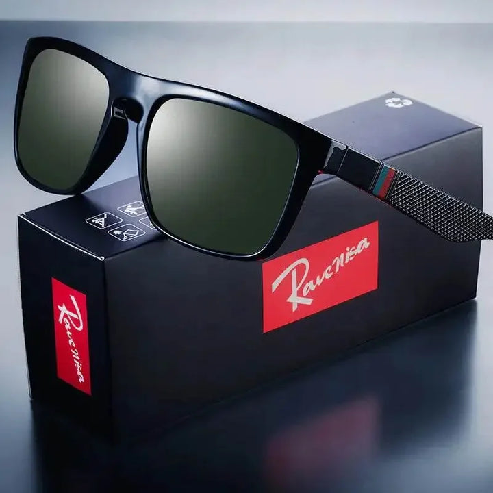 Fashion Square Vintage Polarized Sunglasses Men Women Retro Driving Fishing Sun Glasses UV400 Eyewear - GiFTiFY