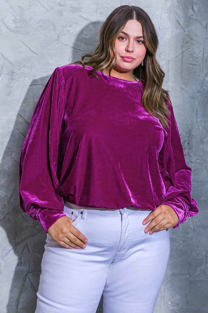 IT'S YOUR TIME VELVET TOP - GiFTiFY