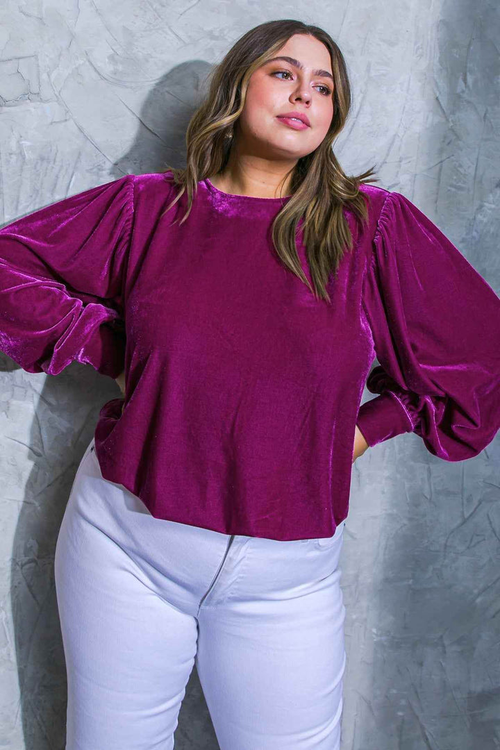 IT'S YOUR TIME VELVET TOP - GiFTiFY