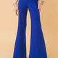 COUNTDOWN THE HOURS WOVEN FLARED PANTS