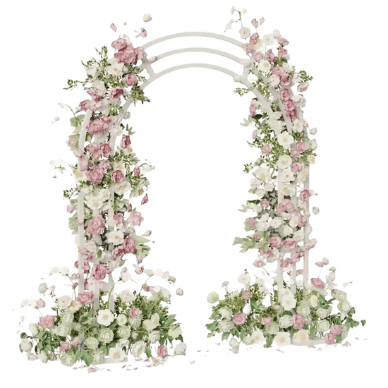 Metal Wedding Arch Floral Decoration - GiFTiFY