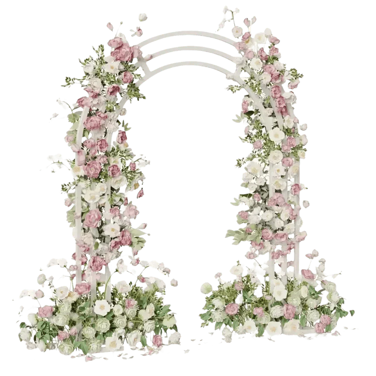 Metal Wedding Arch Floral Decoration - GiFTiFY