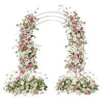 Metal Wedding Arch Floral Decoration