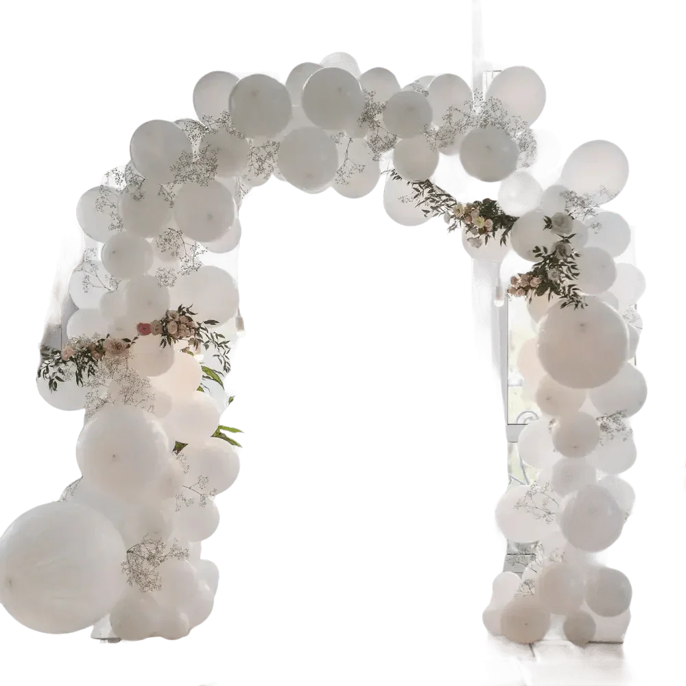 Metal Wedding Arch Floral Decoration - GiFTiFY