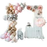 Pink Floral Wedding Backdrop Arch - GiFTiFY