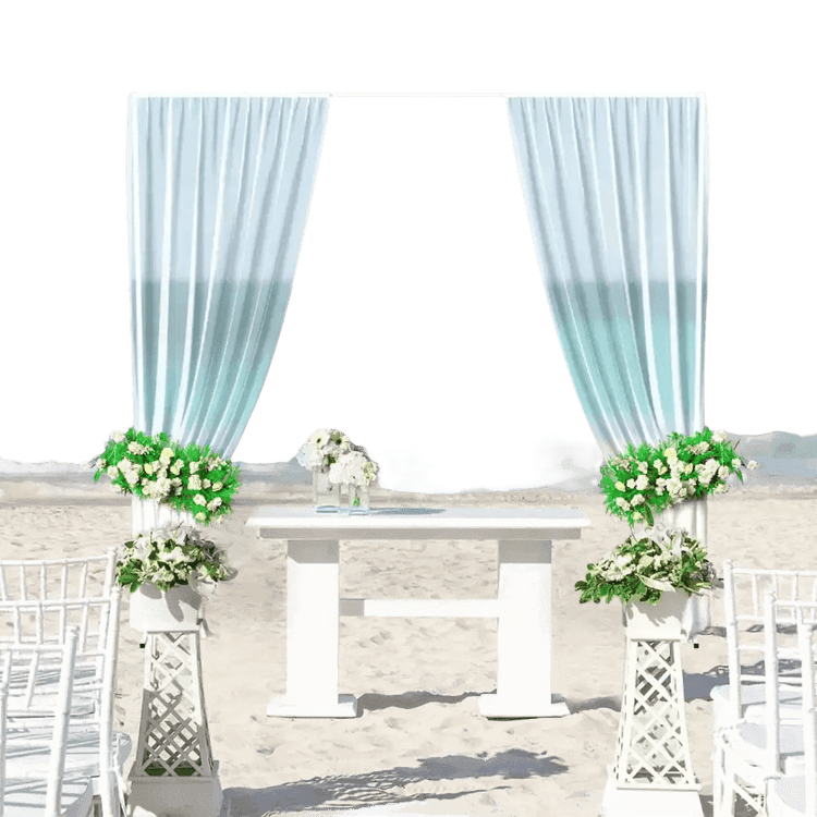 Pink Floral Wedding Backdrop Arch - GiFTiFY