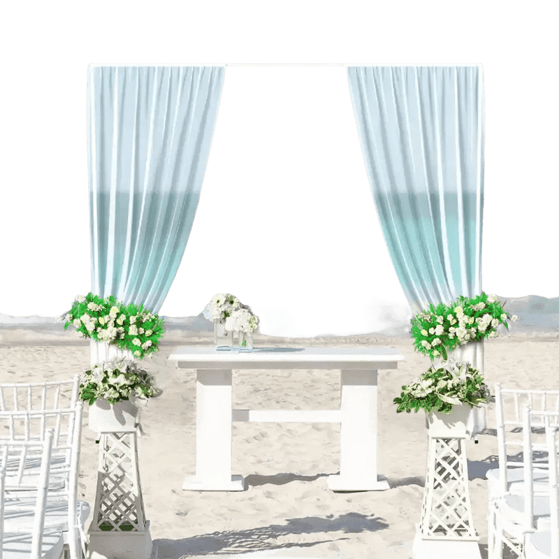 Pink Floral Wedding Backdrop Arch Wedding Decorations by Wisfor Store