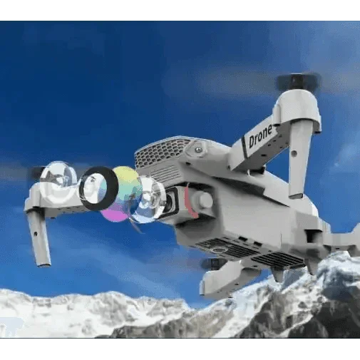 Foldable Gray Professional 4k Drone - GiFTiFY