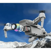 Foldable Gray Professional 4k Drone - GiFTiFY