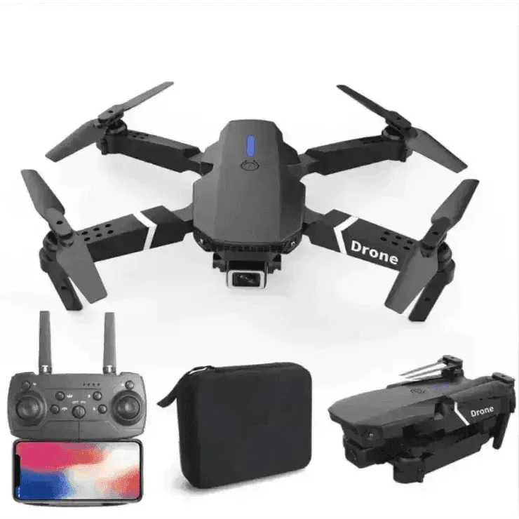 Foldable Gray Professional 4k Drone - GiFTiFY