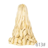 French Curly Braiding Hair 14Inch Synthetic Curly Braiding Hair Pre Stretched Loose Wavy Curl Braiding Hair Extensions For Women - GiFTiFY