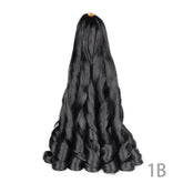 French Curly Braiding Hair 14Inch Synthetic Curly Braiding Hair Pre Stretched Loose Wavy Curl Braiding Hair Extensions For Women - GiFTiFY