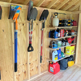 Garden Tool Organizer – Shed Storage Rack for Yard Tools - GiFTiFY