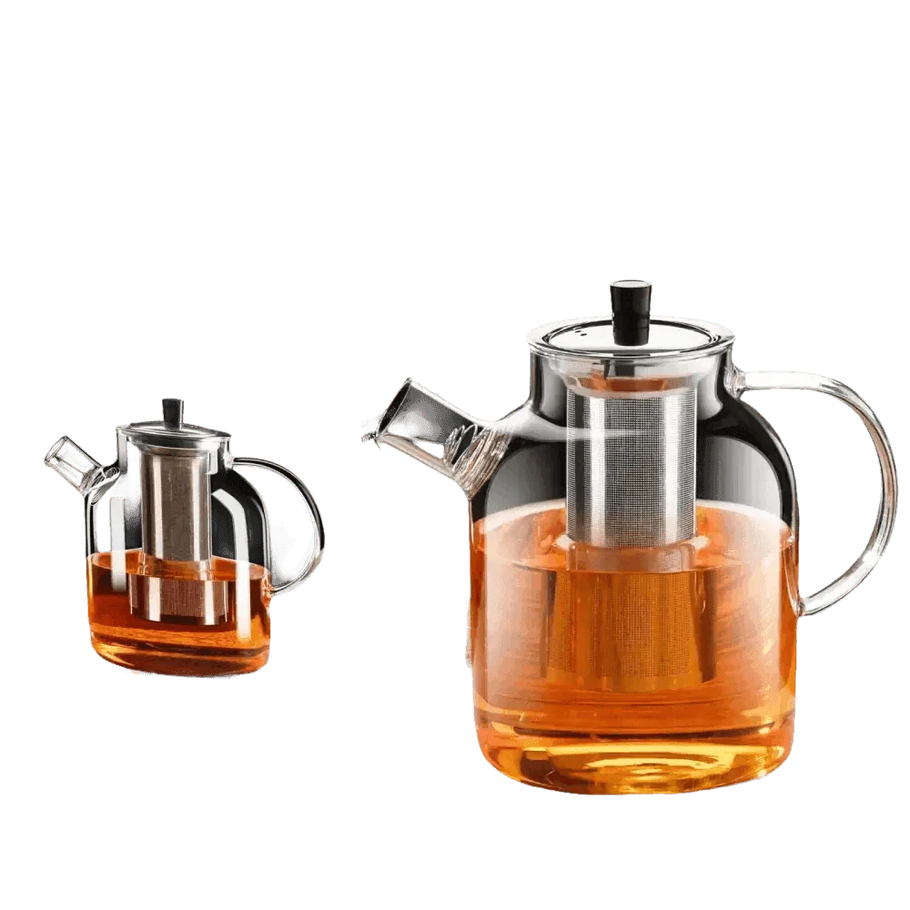Glass Teapot Camping Water Bottle Glass Water Jug by GIANXI Official Store