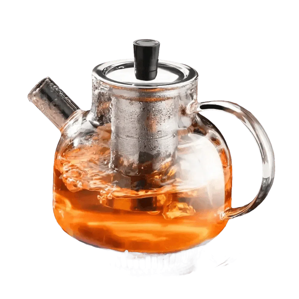 Glass Teapot Camping Water Bottle Glass Water Jug by GIANXI Official Store