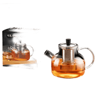 Teekanne aus Glas, Camping-Wasserflasche