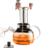 Glass Teapot Camping Water Bottle - GiFTiFY