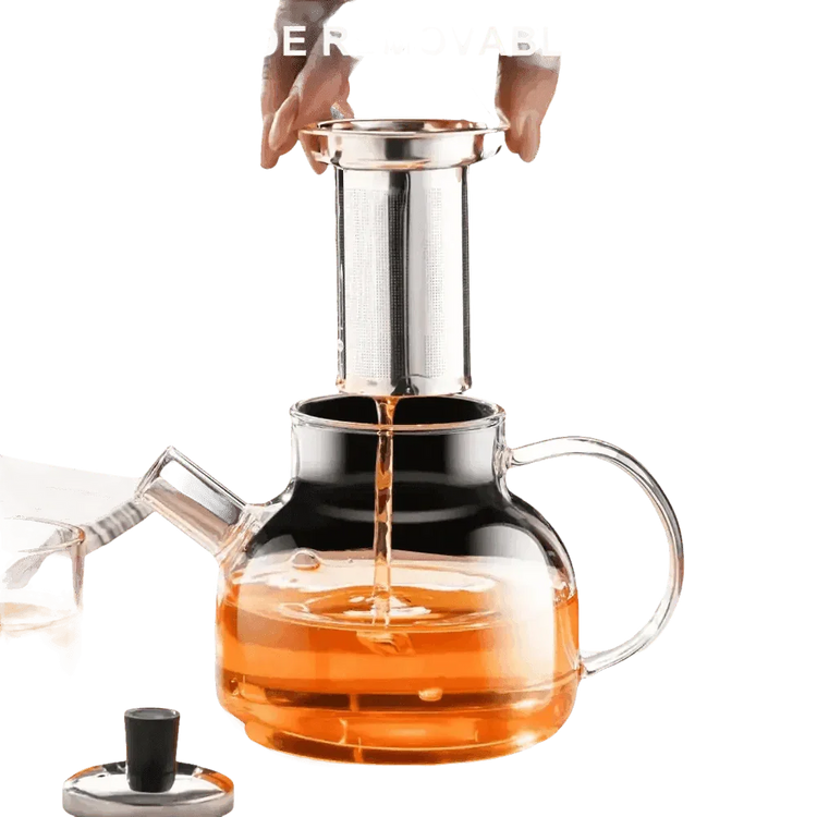 Glass Teapot Camping Water Bottle - GiFTiFY