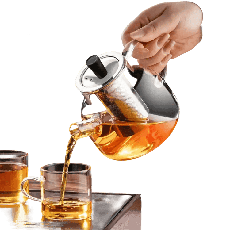 Glass Teapot Camping Water Bottle - GiFTiFY