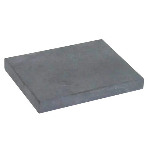 Square gray slab.