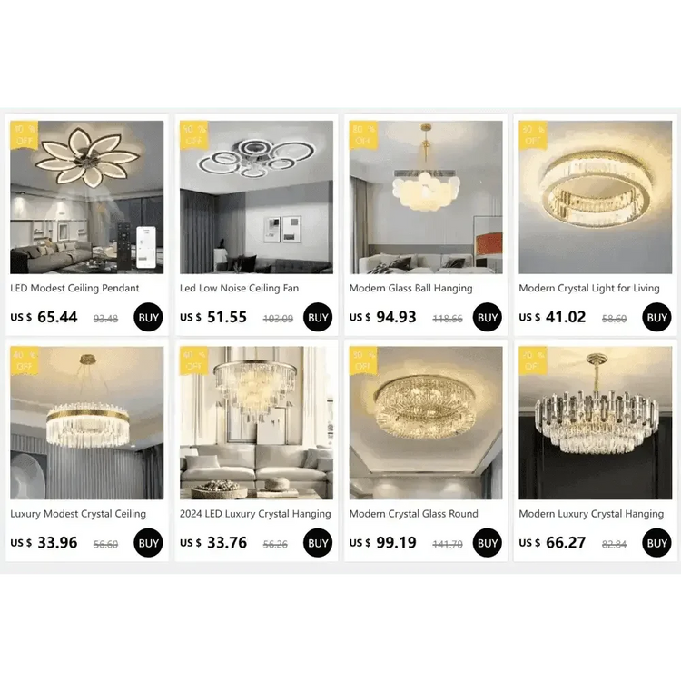 Gold Dia 80cm Crystal Ceiling Pendant Luxury Modest Crystal Chandelier Round Crystal Chandelier - GiFTiFY